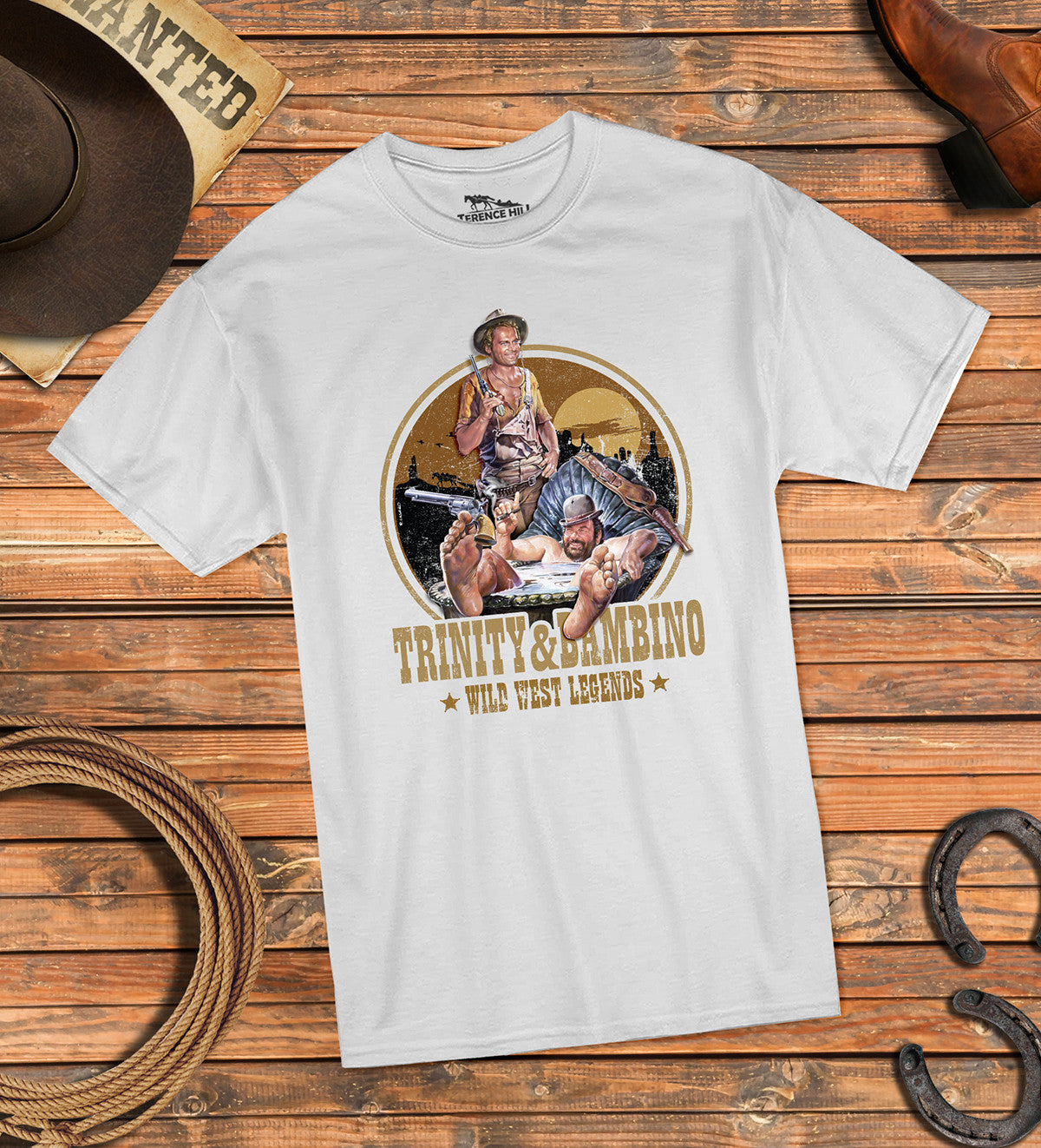 Trinity and Bambino Wild West Legends (white) Terence and Bud
