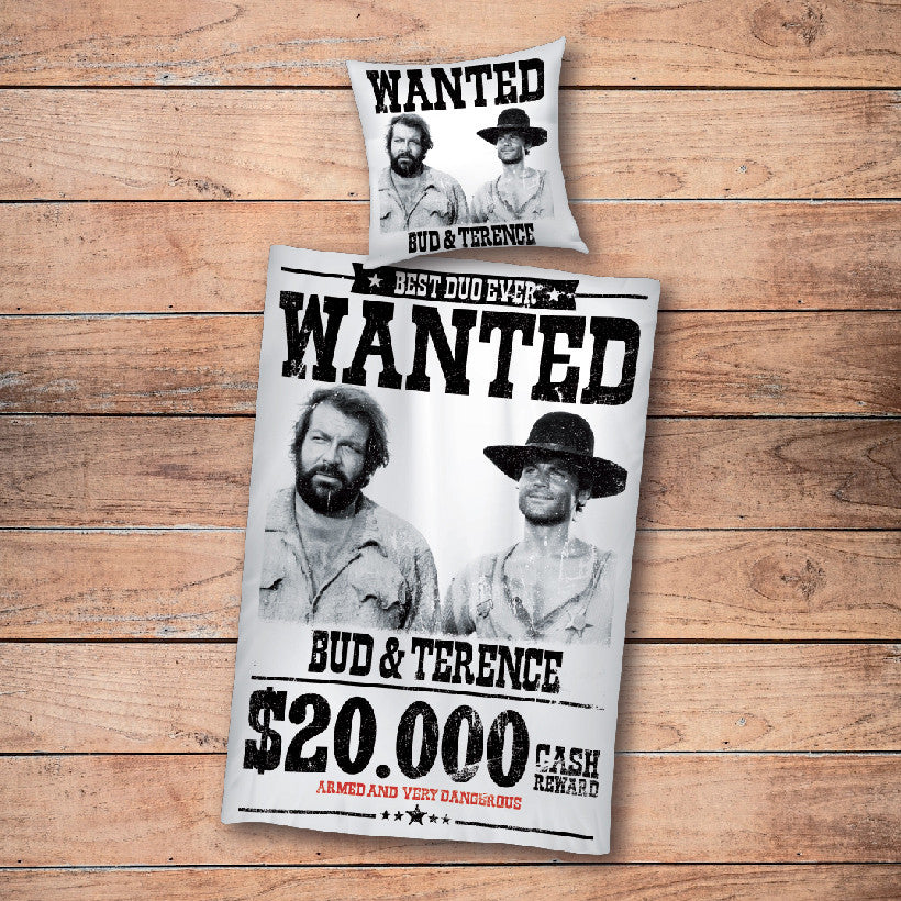 Bettwäsche-Set - Wanted $20.000 - Terence Hill