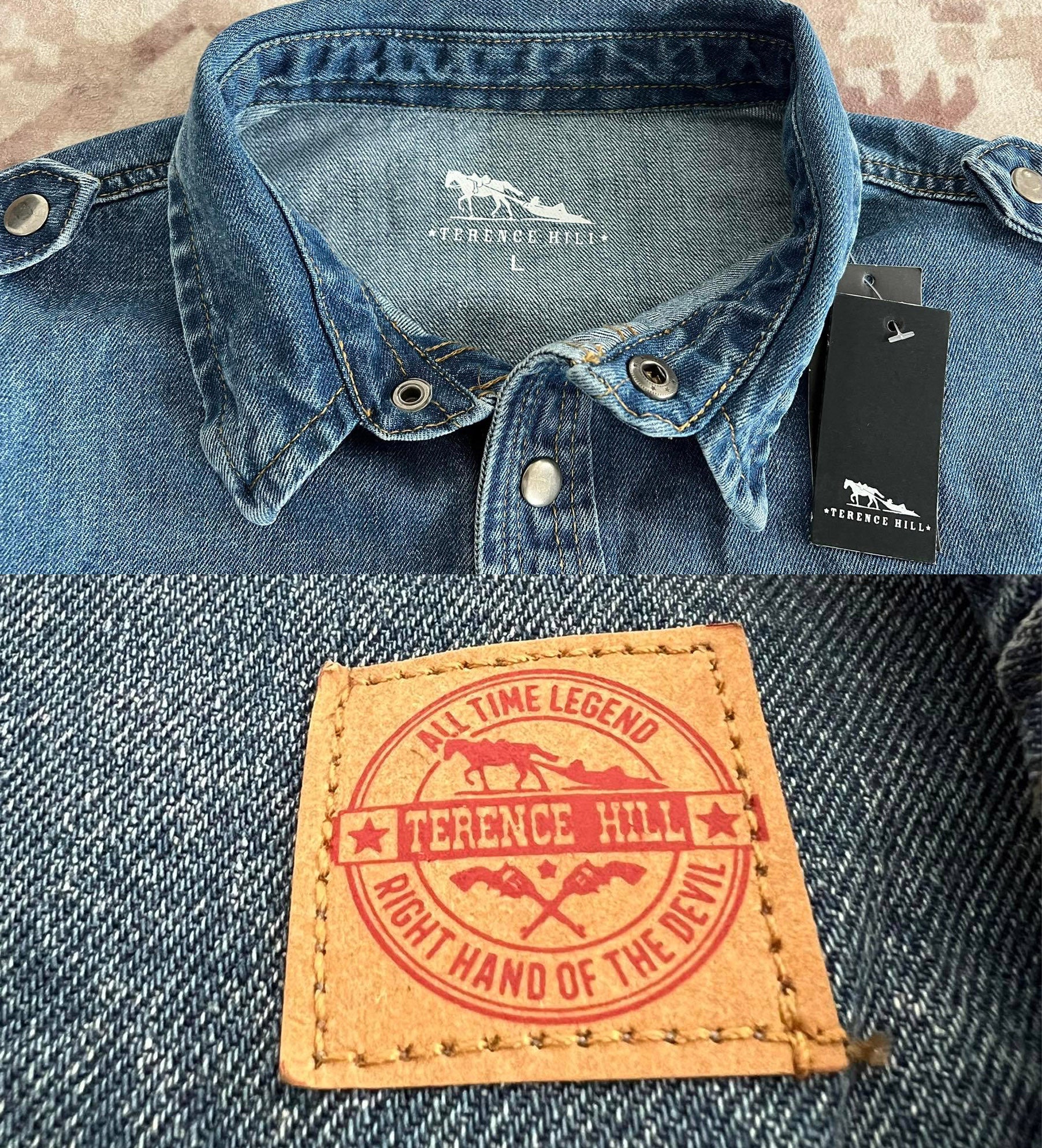 Camicia Jeans - Terence Hill (blu)