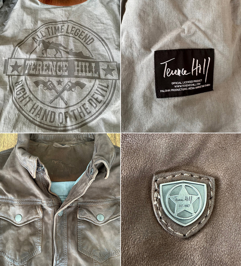 Limited Terence Hill Leather Jacket