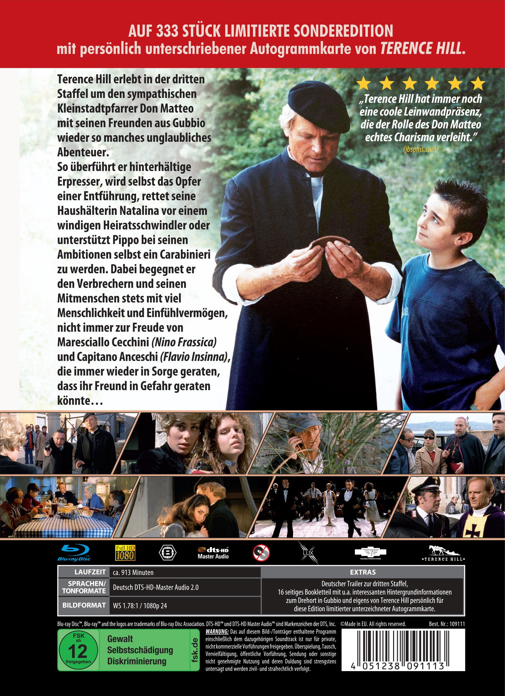 Don Matteo Staffel 3 auf Blu-ray (Limitierte Sonderedition) im Mediabook