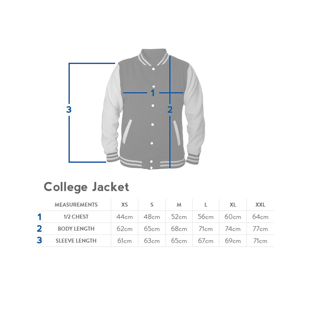 Old School Heroes - College Jacket - Terence Hill (black)