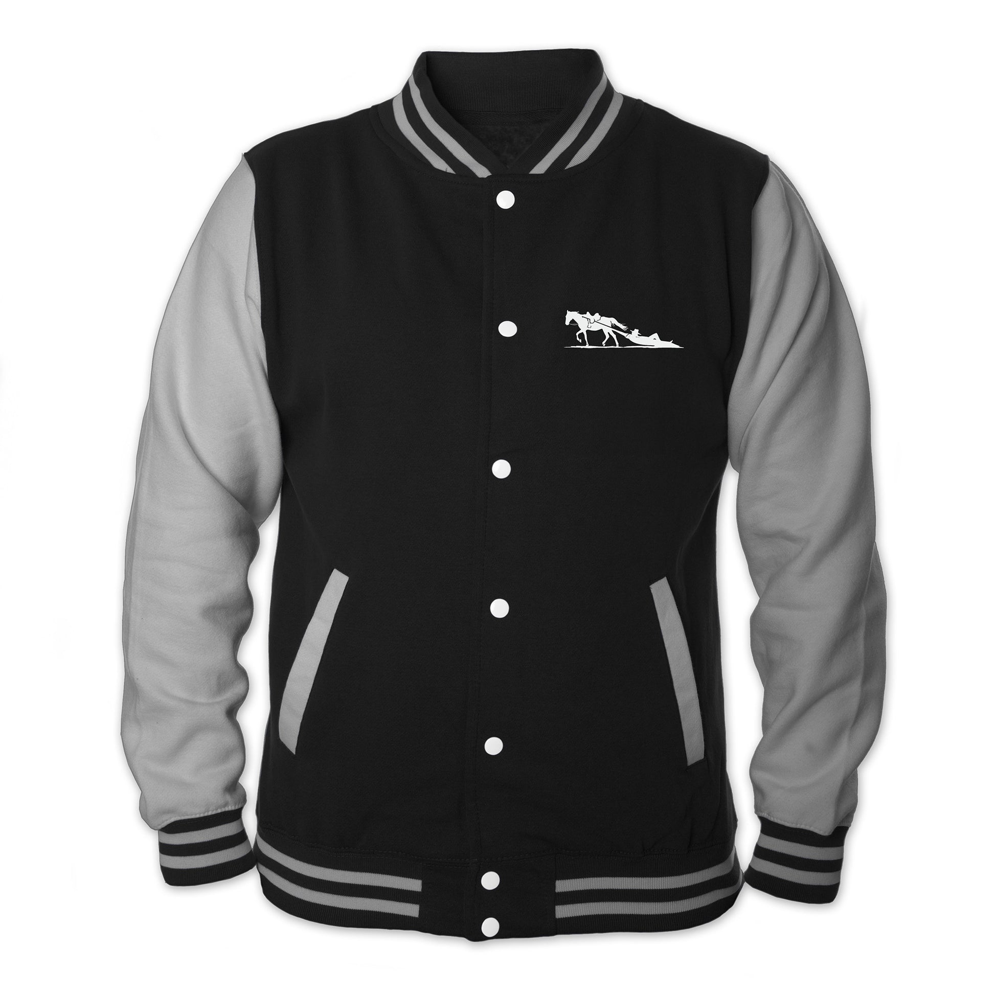 Old School Heroes - College Jacke - Terence Hill (schwarz)