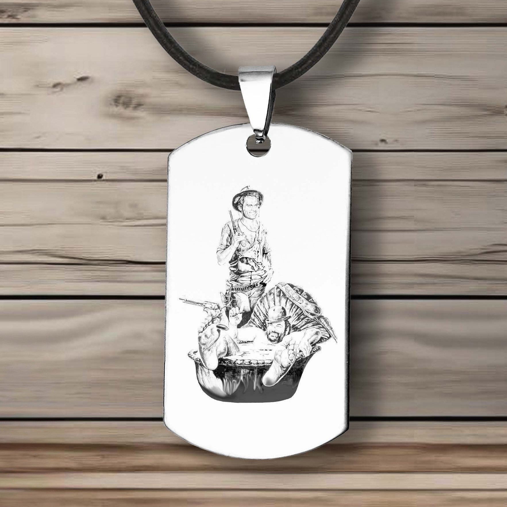 Targhetta - Continuavano a chiamarlo Trinità