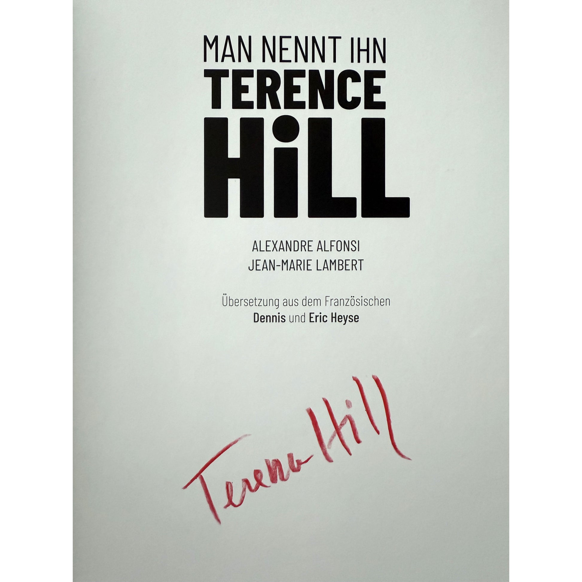 Firmato - Man nennt ihn Terence Hill (Buch) (deutsch)