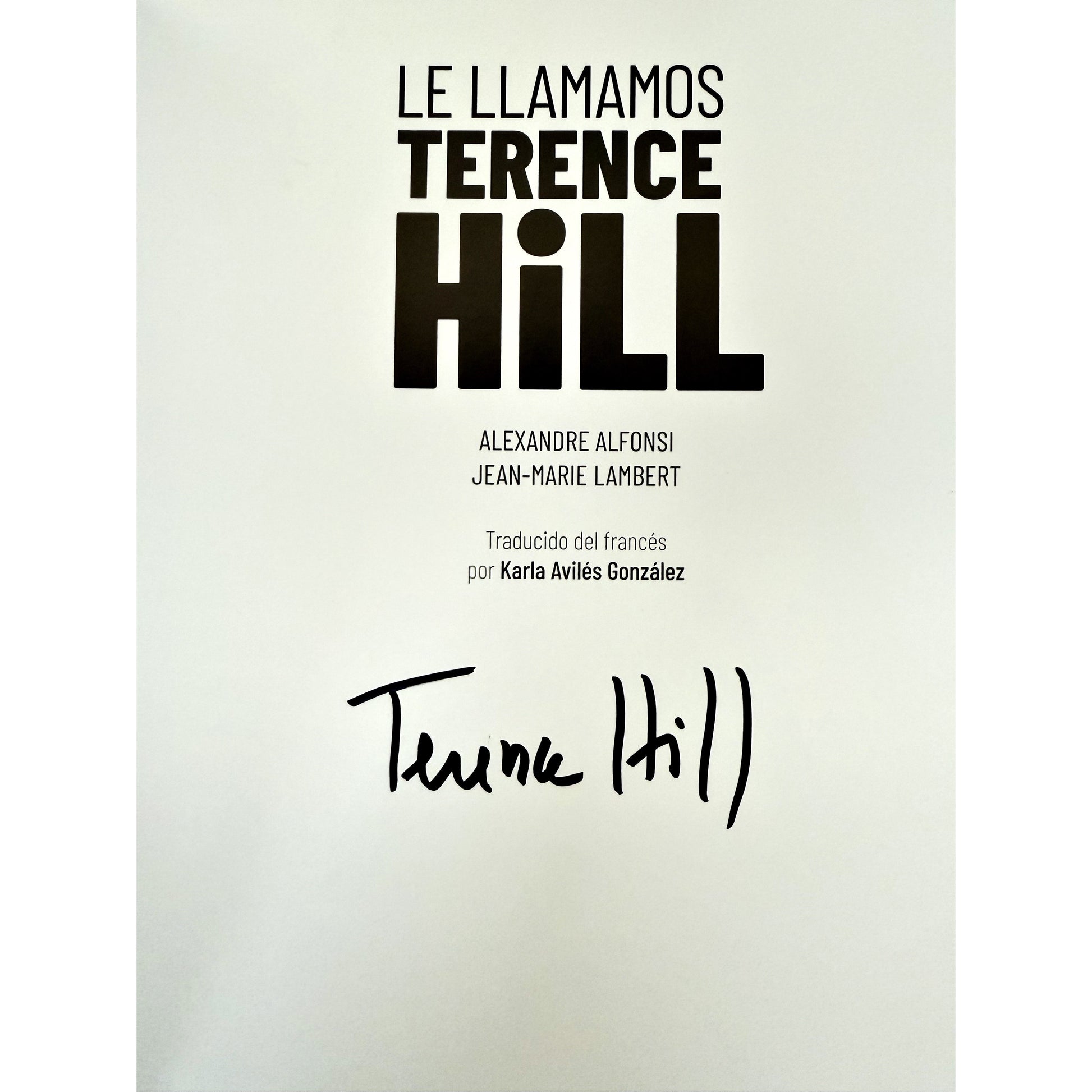 Firmato - Le llamamos Terence Hill (Libro) (Español)
