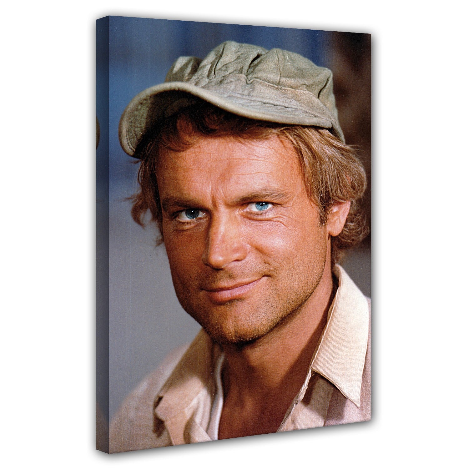 Canvas - Slim - Portrait - Io sto con gli ippopotami - Portrait - Terence Hill