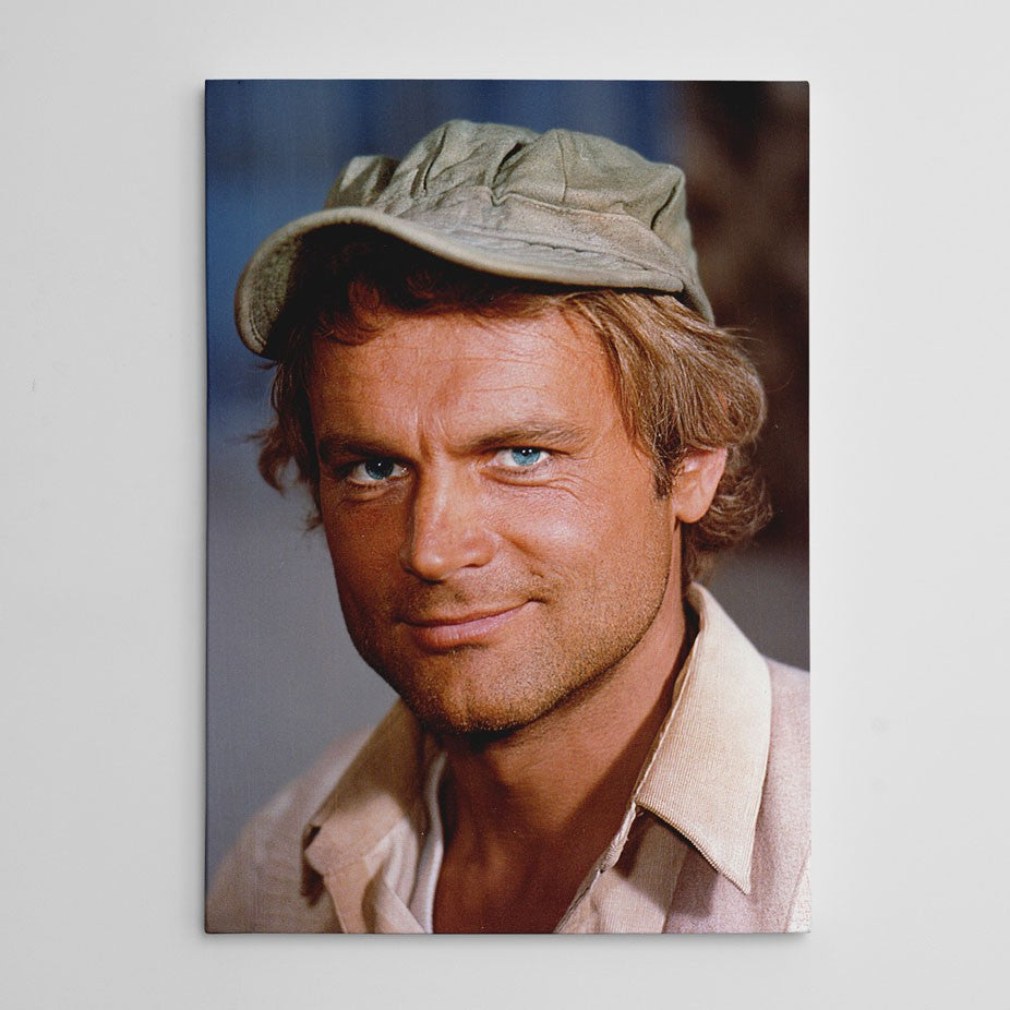 Canvas - Slim - Portrait - Io sto con gli ippopotami - Portrait - Terence Hill