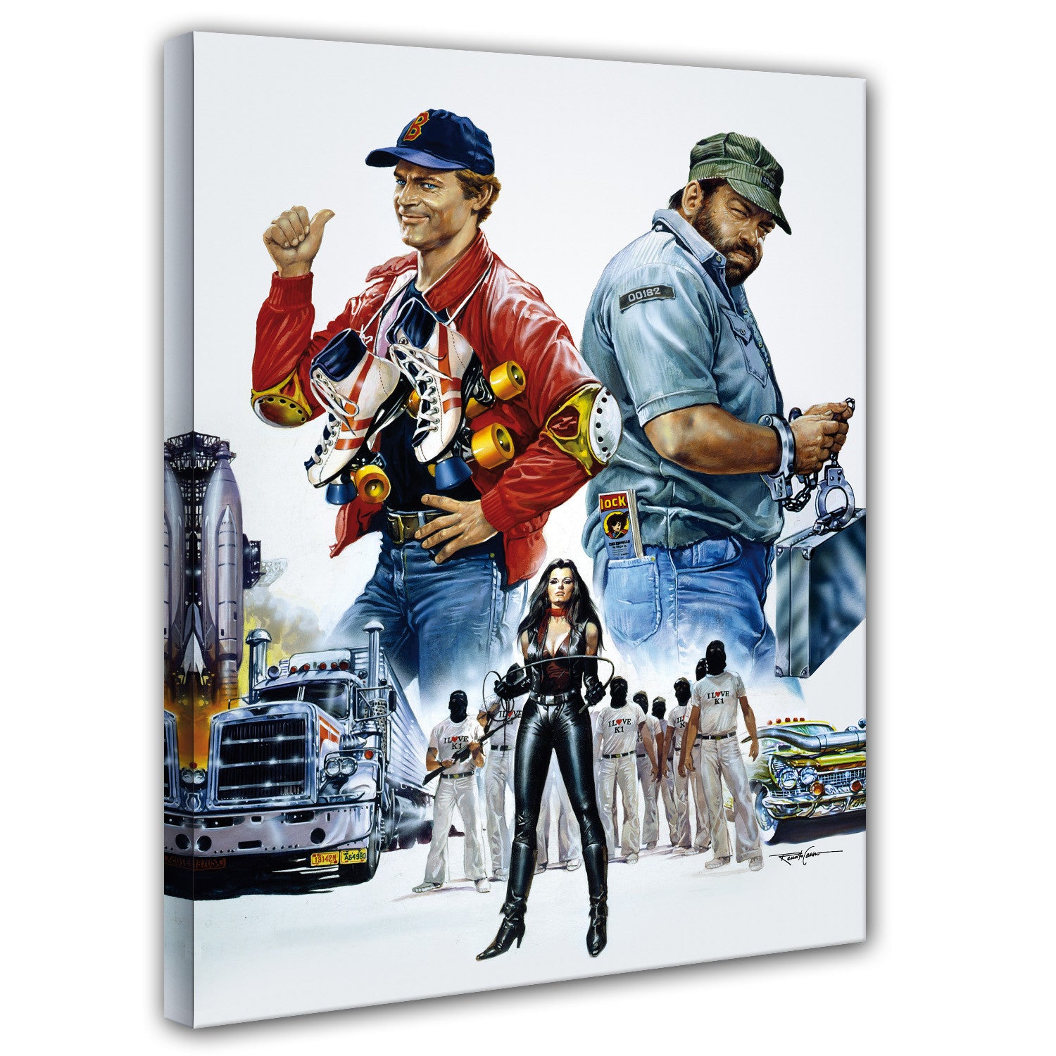 Leinwand - Zwei bärenstarke Typen - Terence Hill - Renato Casaro Edition