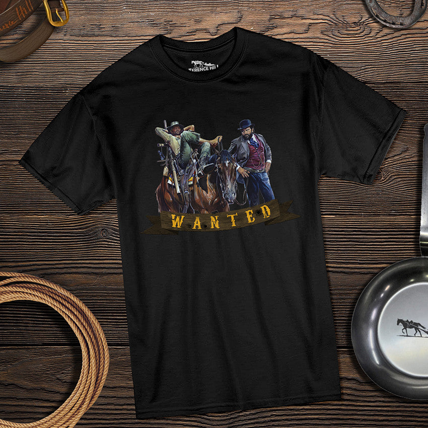 Wanted - Vier Fäuste für ein Halleluja (schwarz) - Terence Hill Bud Spencer - Renato Casaro Edition