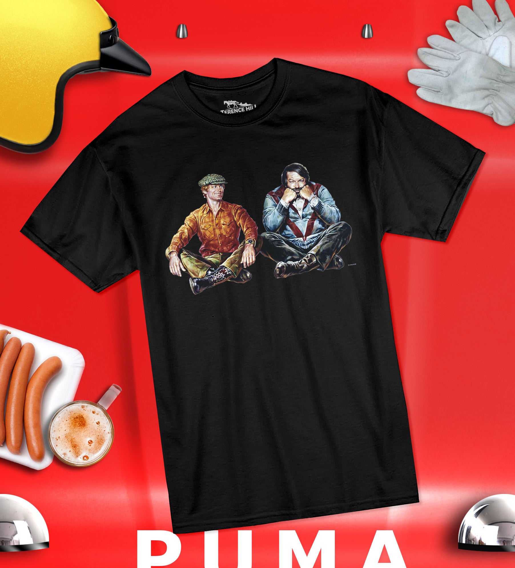 Altrimenti ci arrabbiamo! - Giochiamocela a birra e salsicce (nero) - Terence Hill Bud Spencer