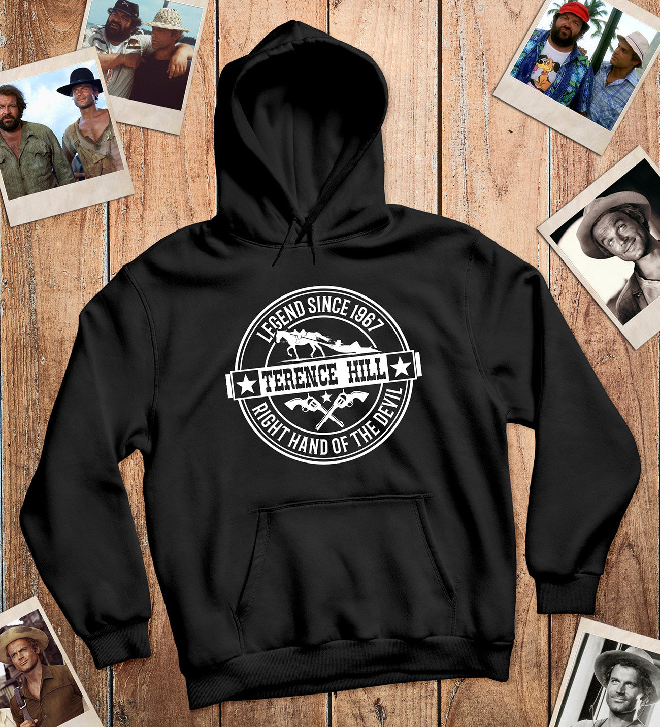Right Hand of the Devil - Terence Hill Bud Spencer (schwarz)