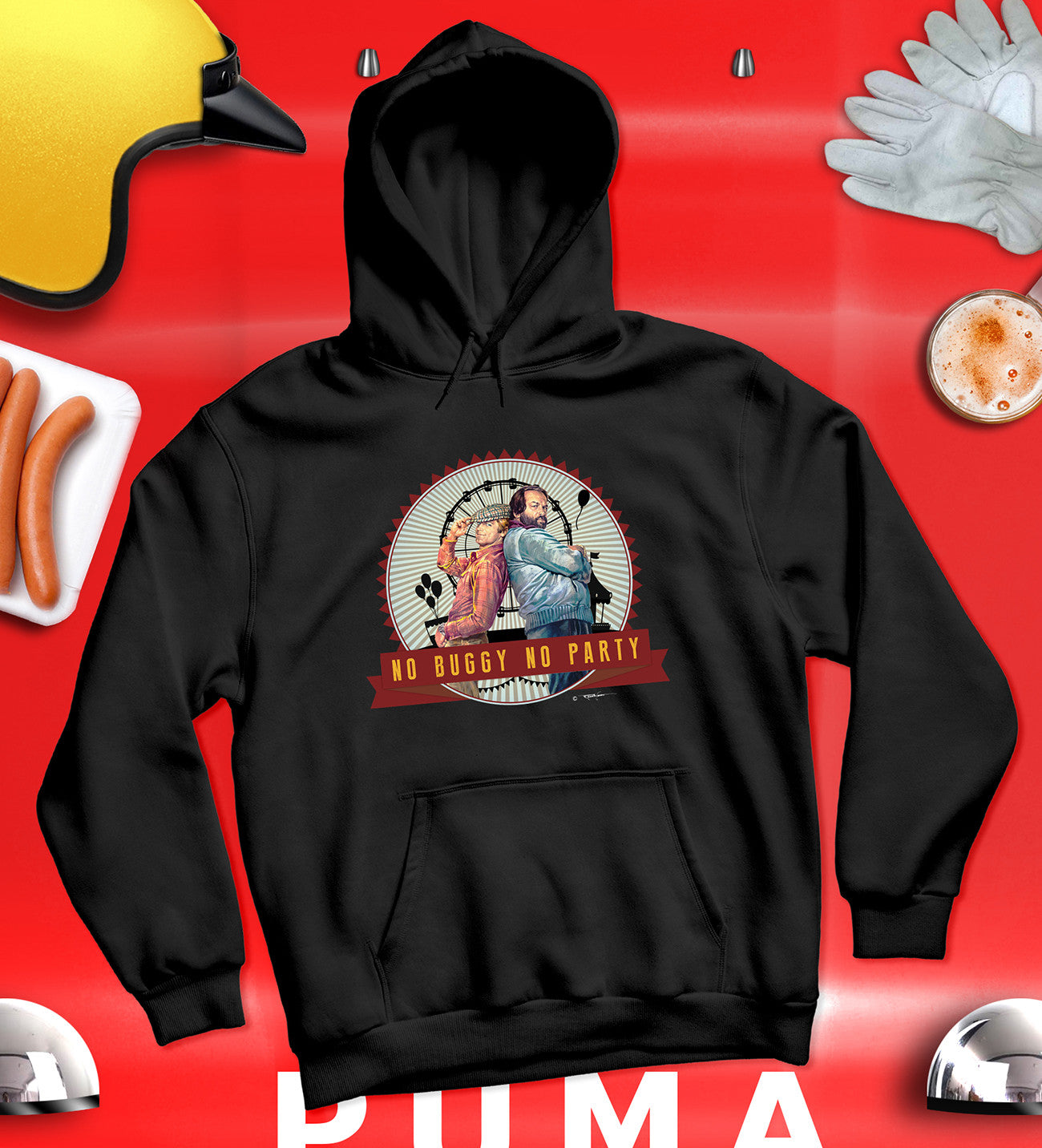 Altrimenti ci arrabbiamo! - No Buggy No Party (nero)