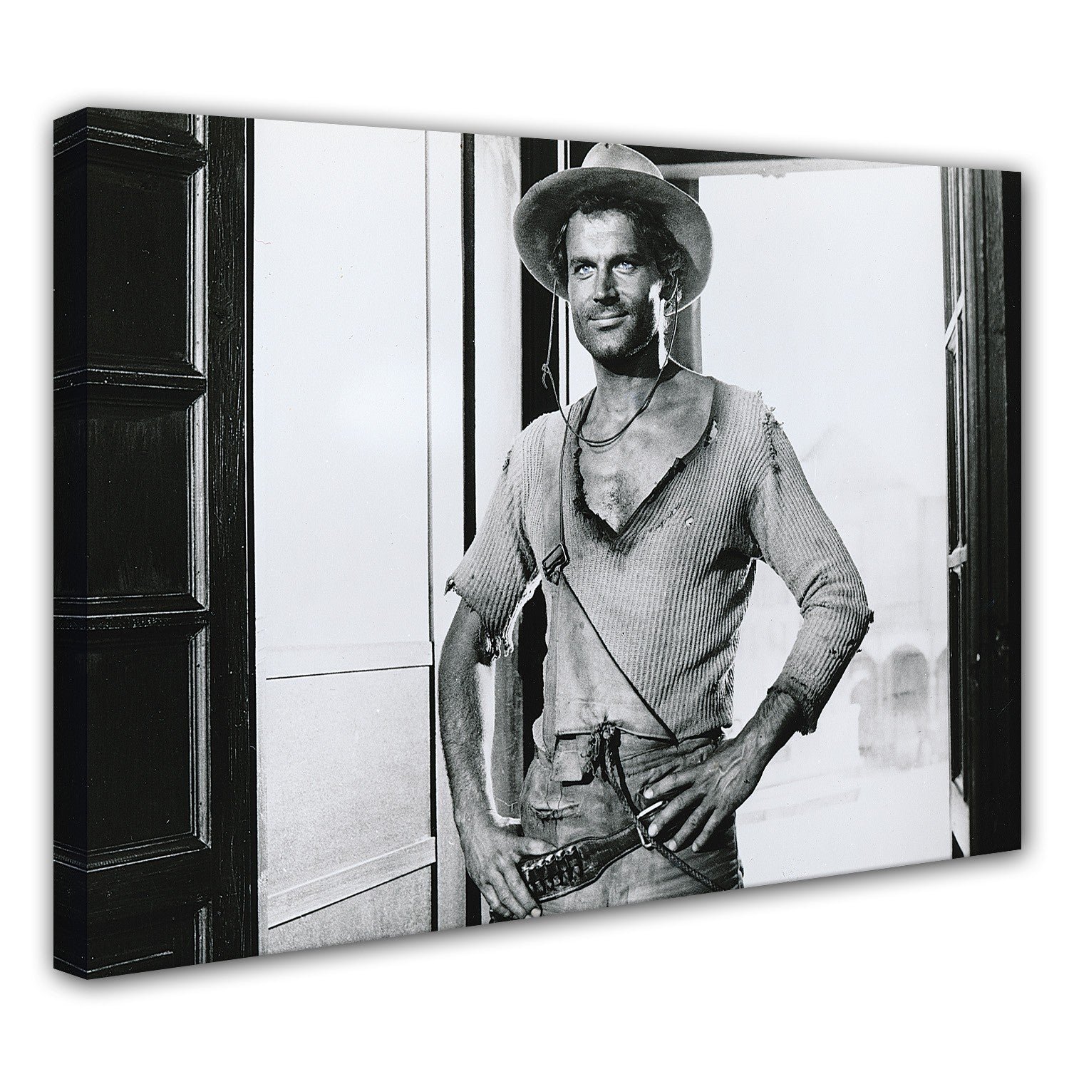 Canvas - Trinity - Saloon - They Call Me Trinity - Terence Hill