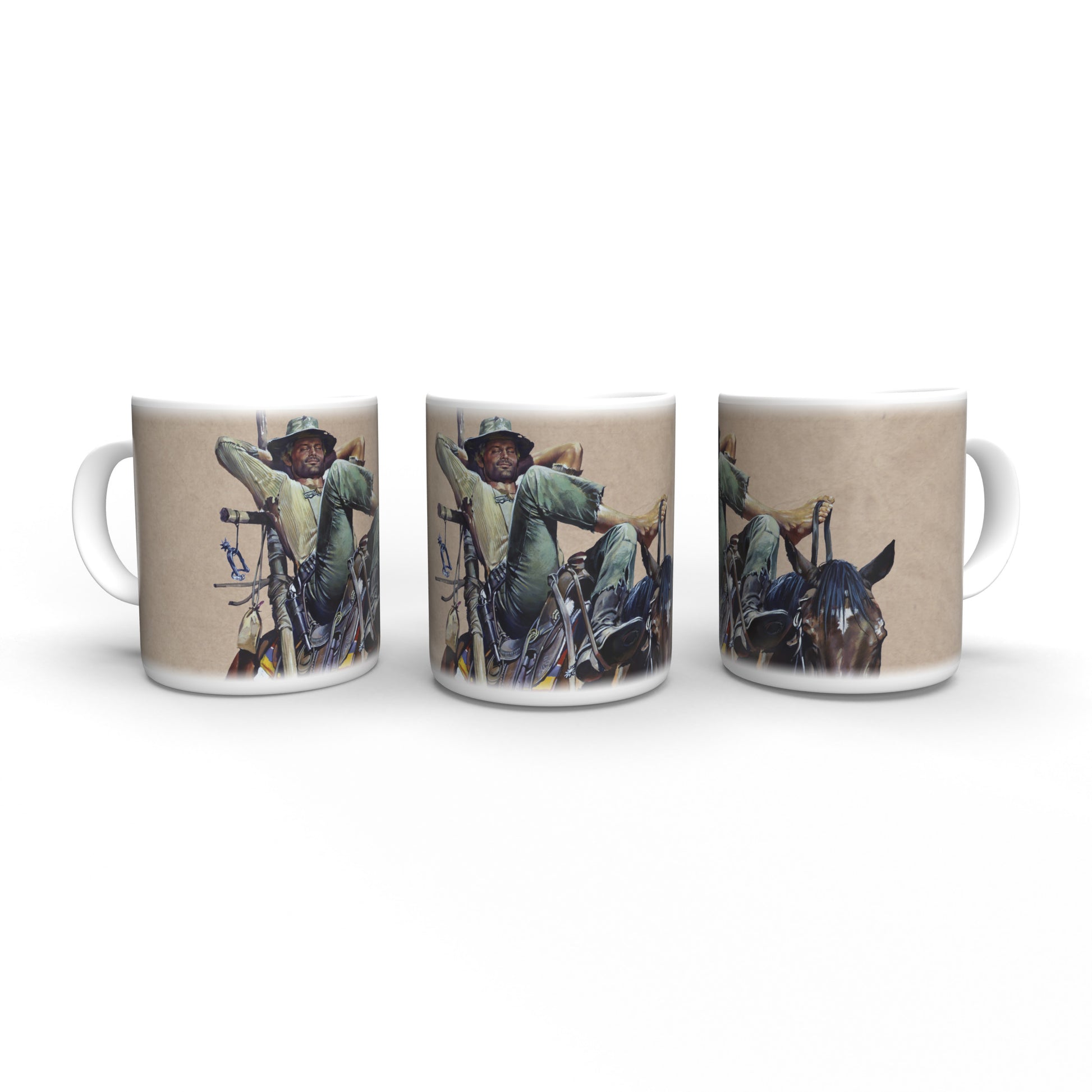 Trinity - Horse - Trinity is Still My Name - Casaro - Mug - Terence Hill