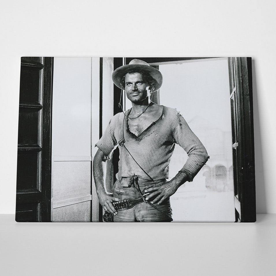 Canvas - Trinity - Saloon - They Call Me Trinity - Terence Hill