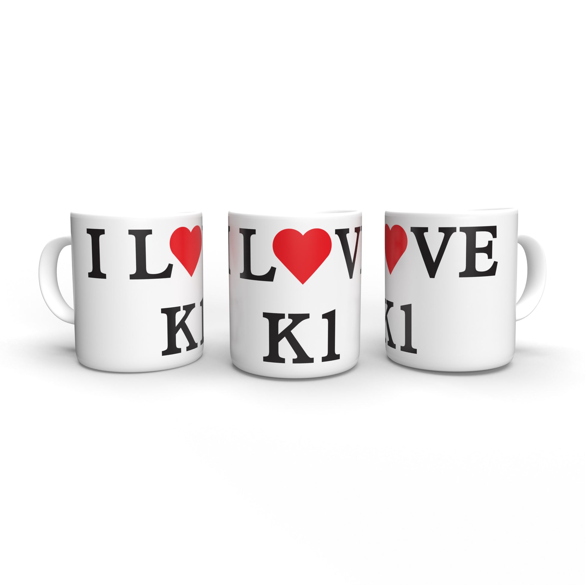 I love K1 - Mug - Terence Hill and Bud Spencer