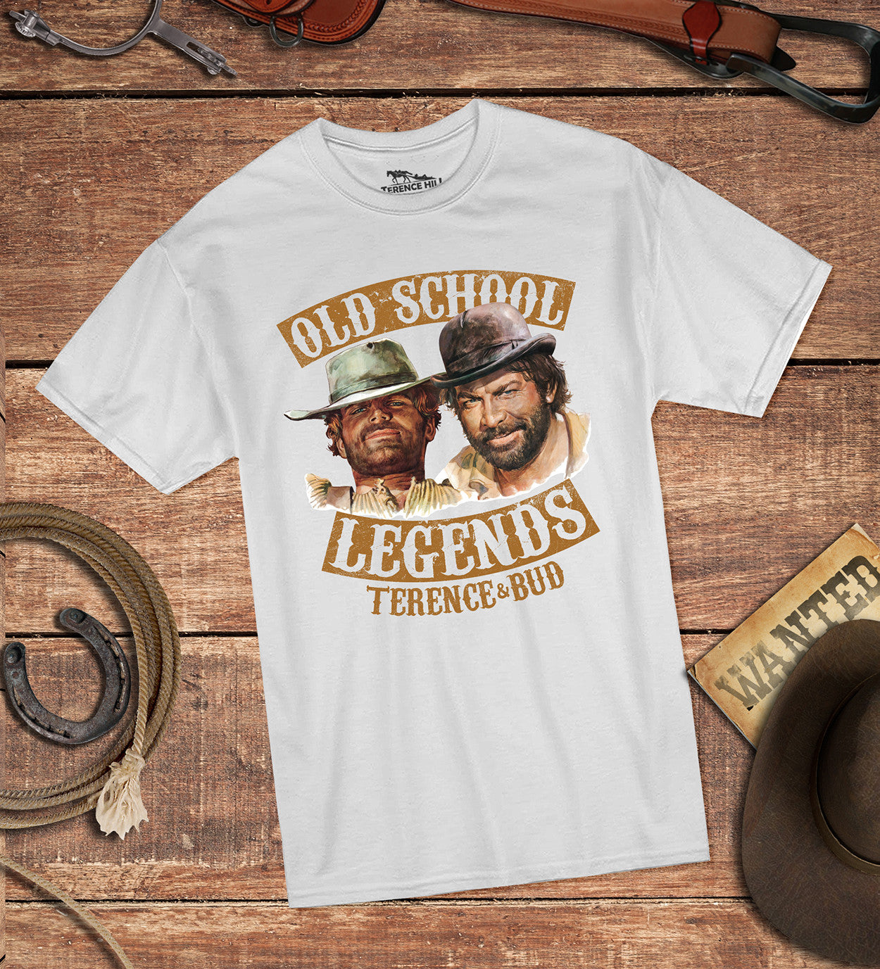 Old School Legends (white) - Bud & Terence