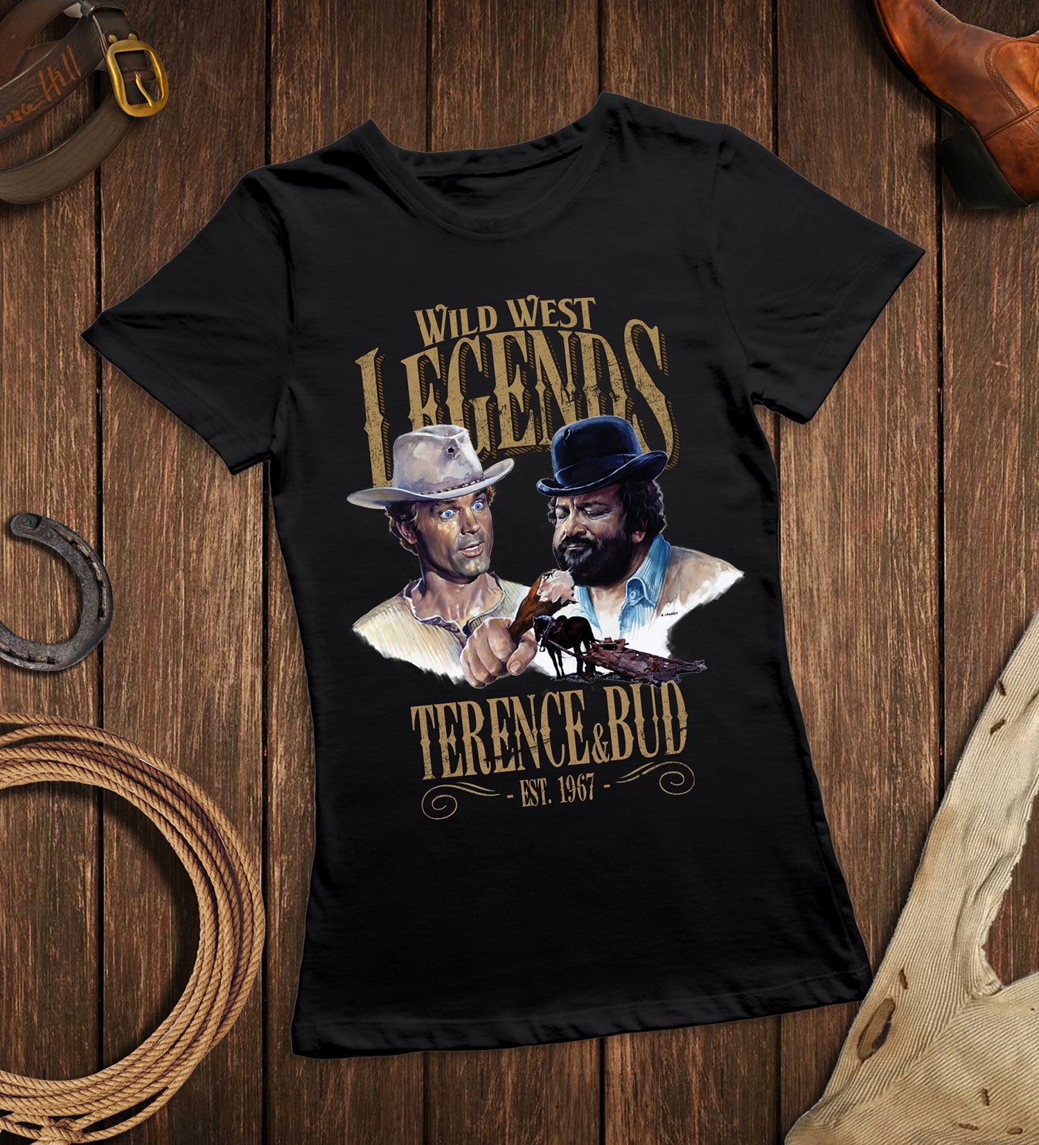 Donne - Wild West Legends 2 - Terence & Bud (nero)