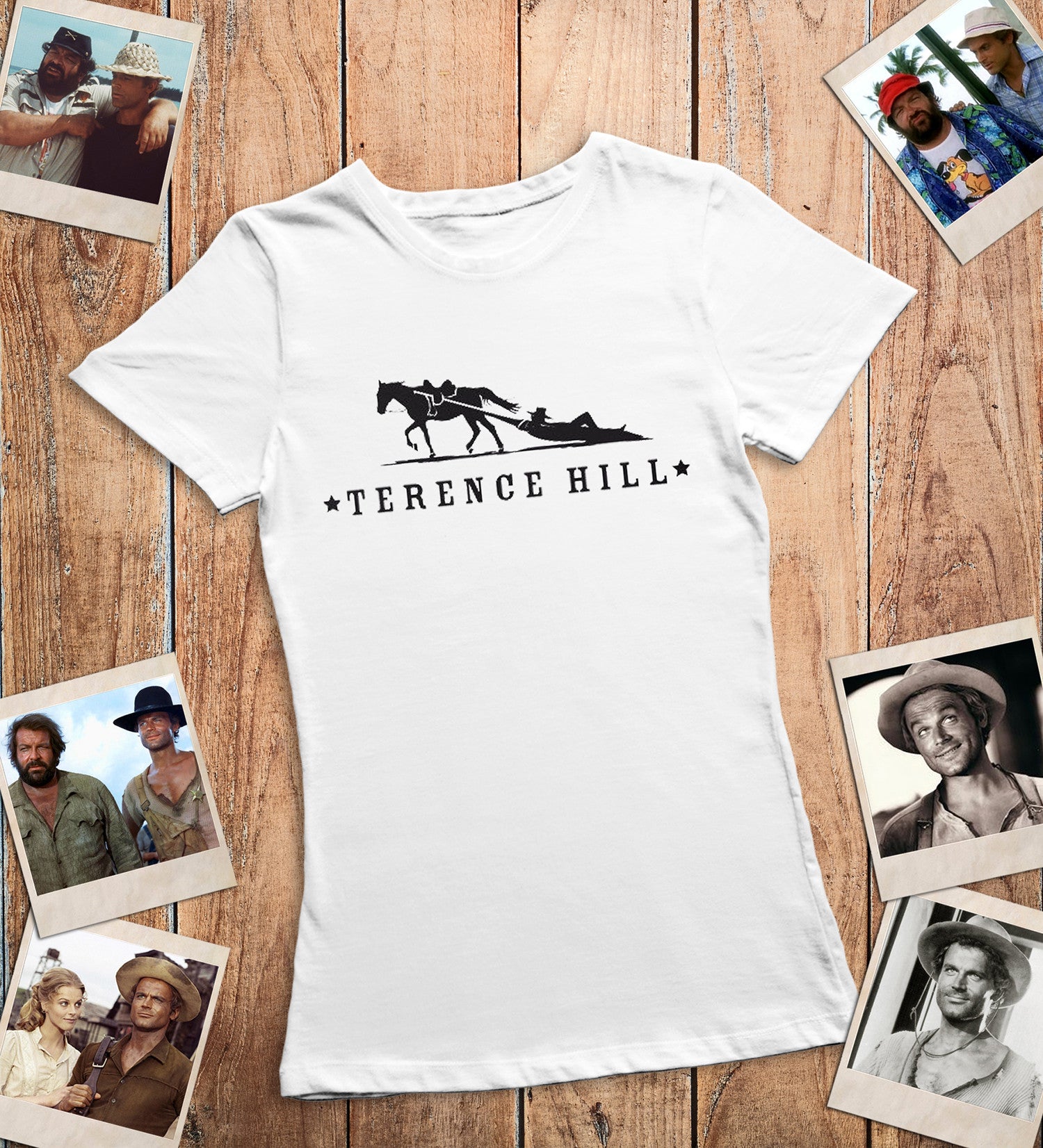 Donne - Terence Hill Official Logo (bianco)