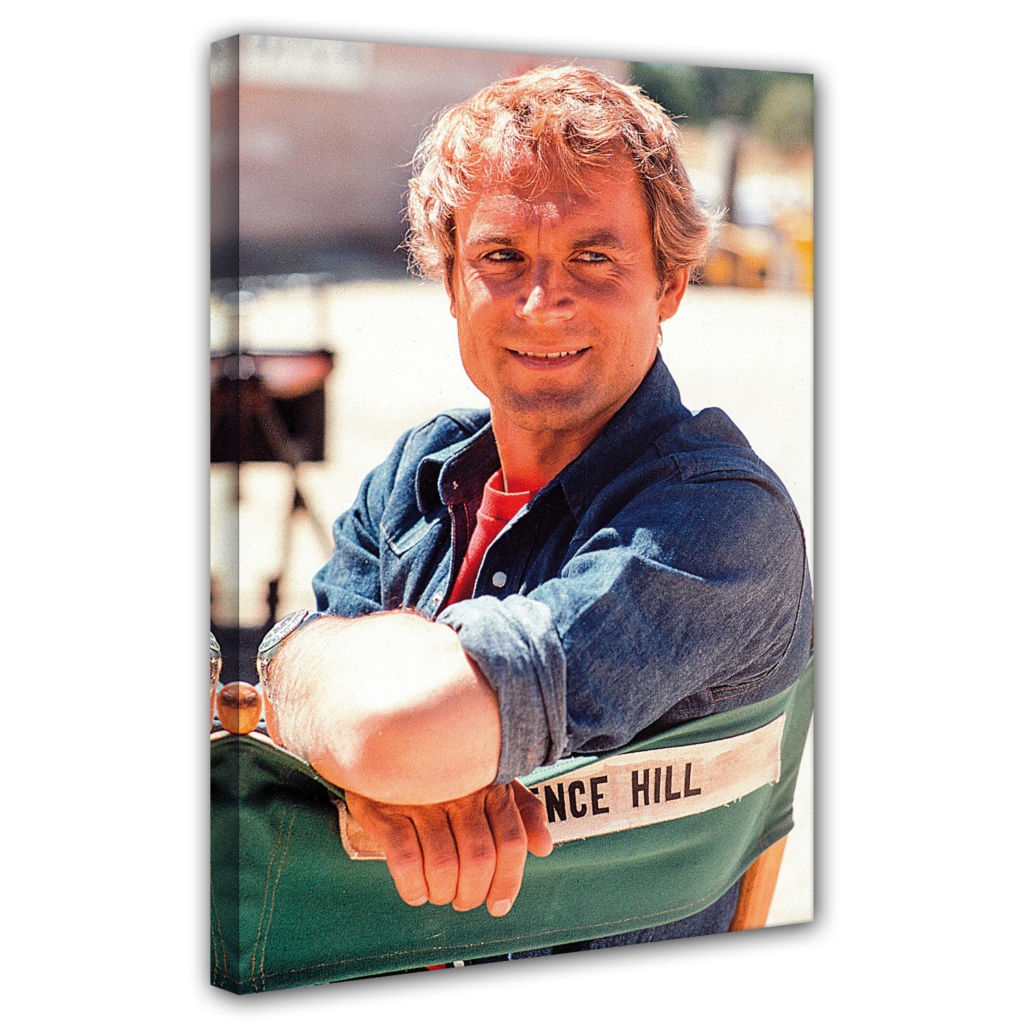 Leinwand - Filmset - Terence Hill