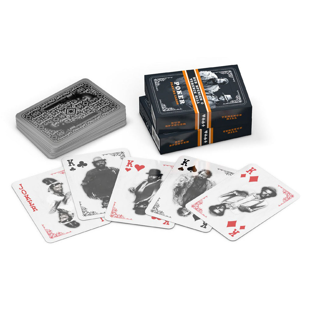 Poker Playing Cards - Bud Spencer & Terence Hill - Western