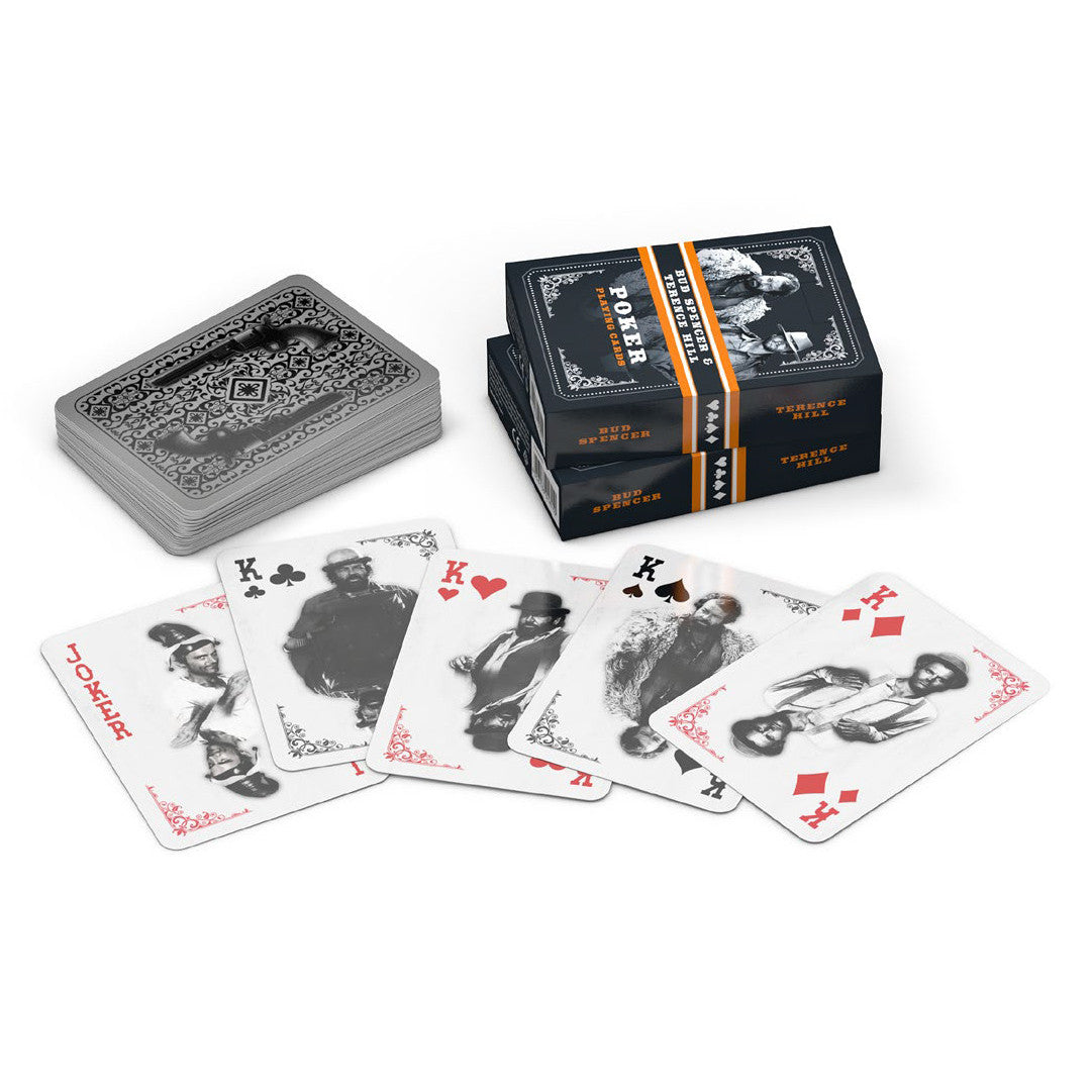 Carte da gioco Poker - Bud Spencer e Terence Hill - Western
