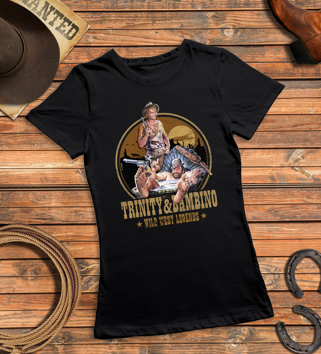 Donne - Trinity and Bambino - Wild West Legends (nero)