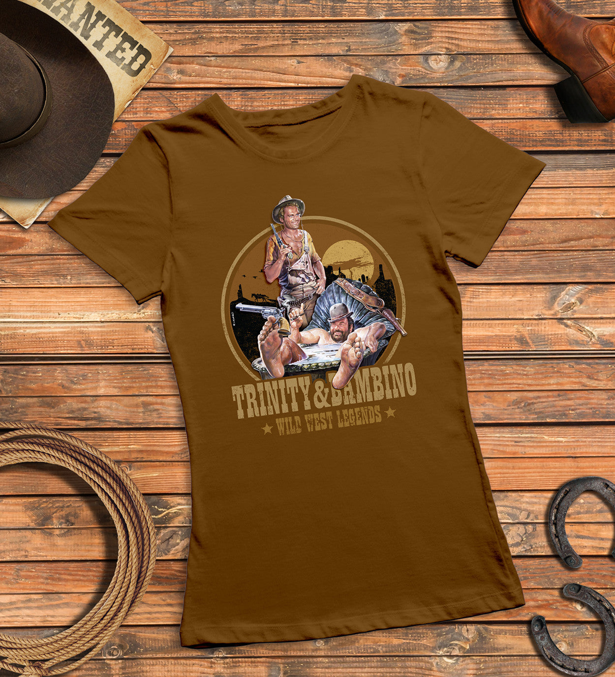 Donne - Trinity and Bambino - Wild West Legends (marrone)