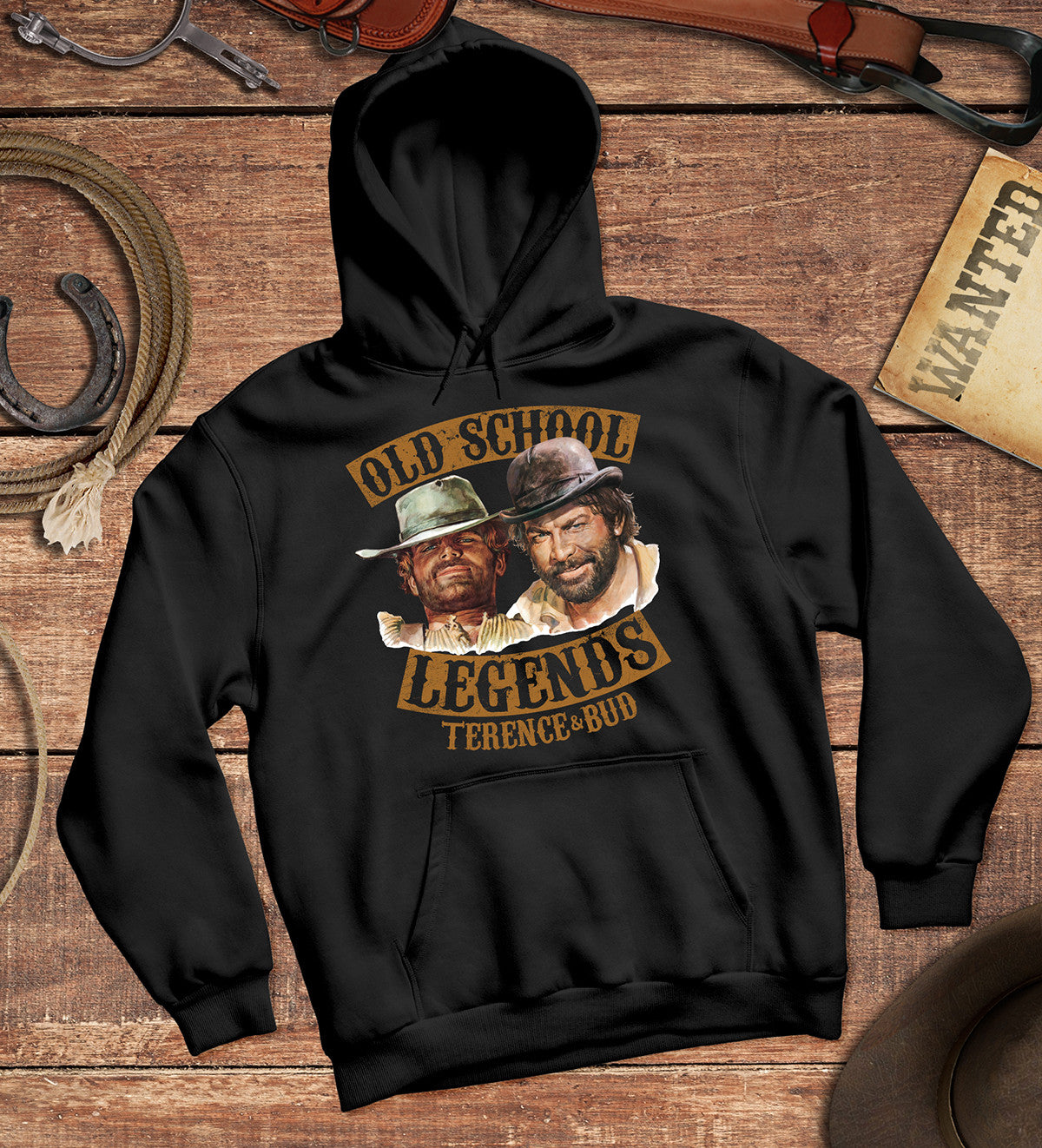 Old School Legends - Terence Hill Bud Spencer (nero)