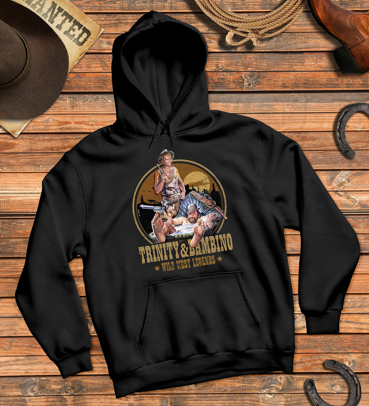 Trinity and Bambino - Wild West Legends - Terence Hill Bud Spencer (schwarz)