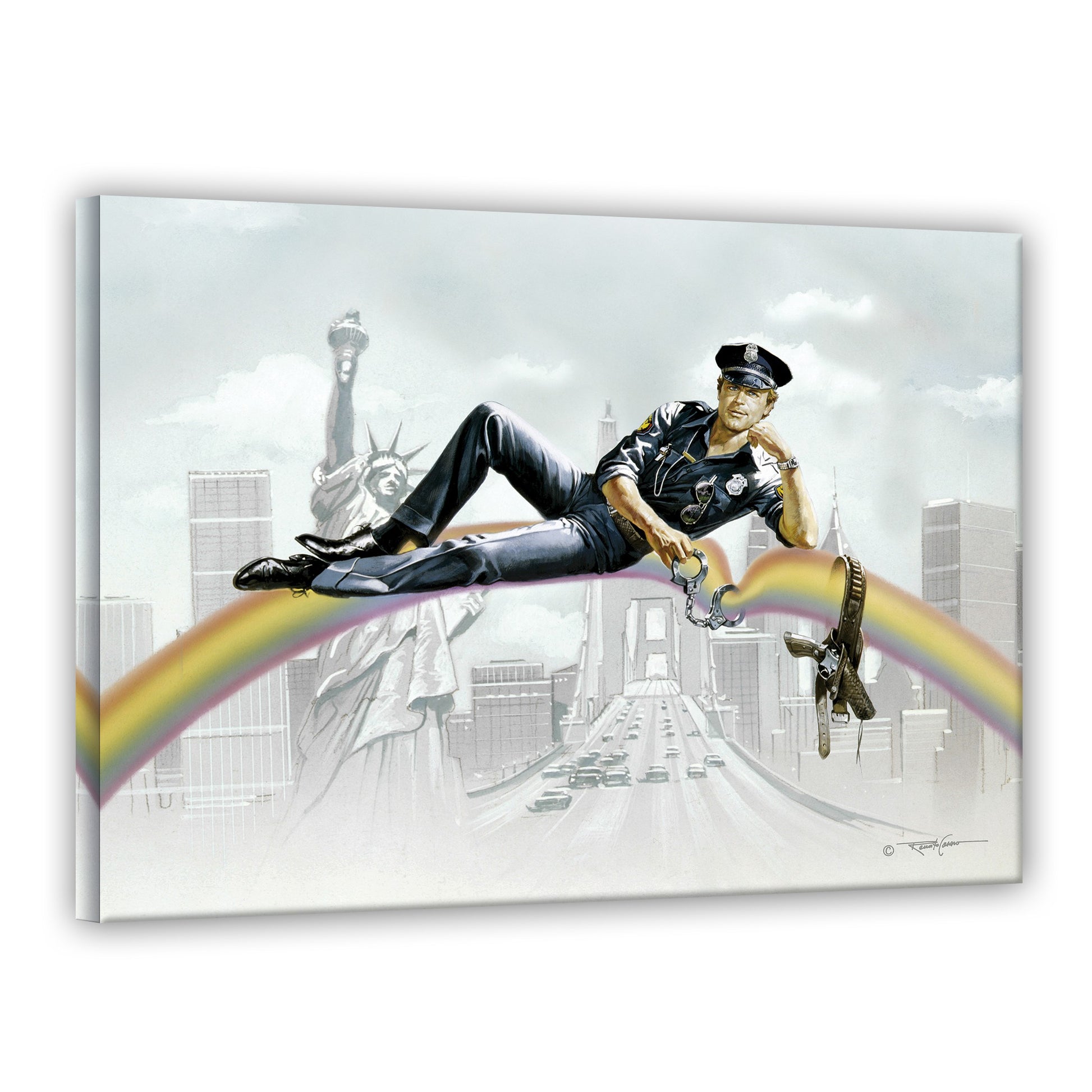 Canvas - Superfuzz - Terence Hill - Renato Casaro Edition