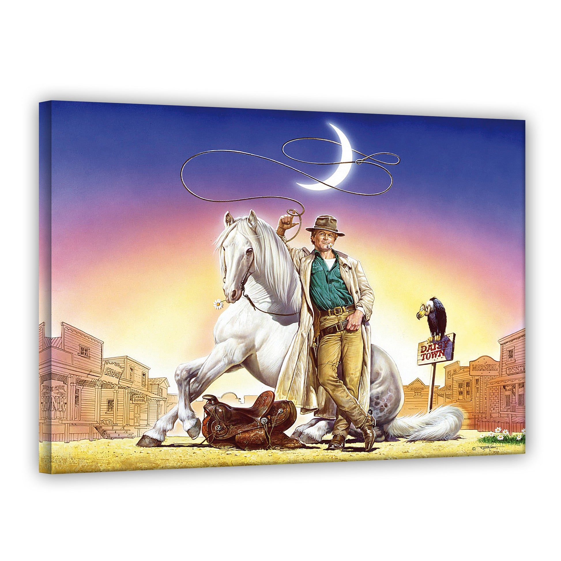 Leinwand - Lucky Luke - Terence Hill - Renato Casaro Edition