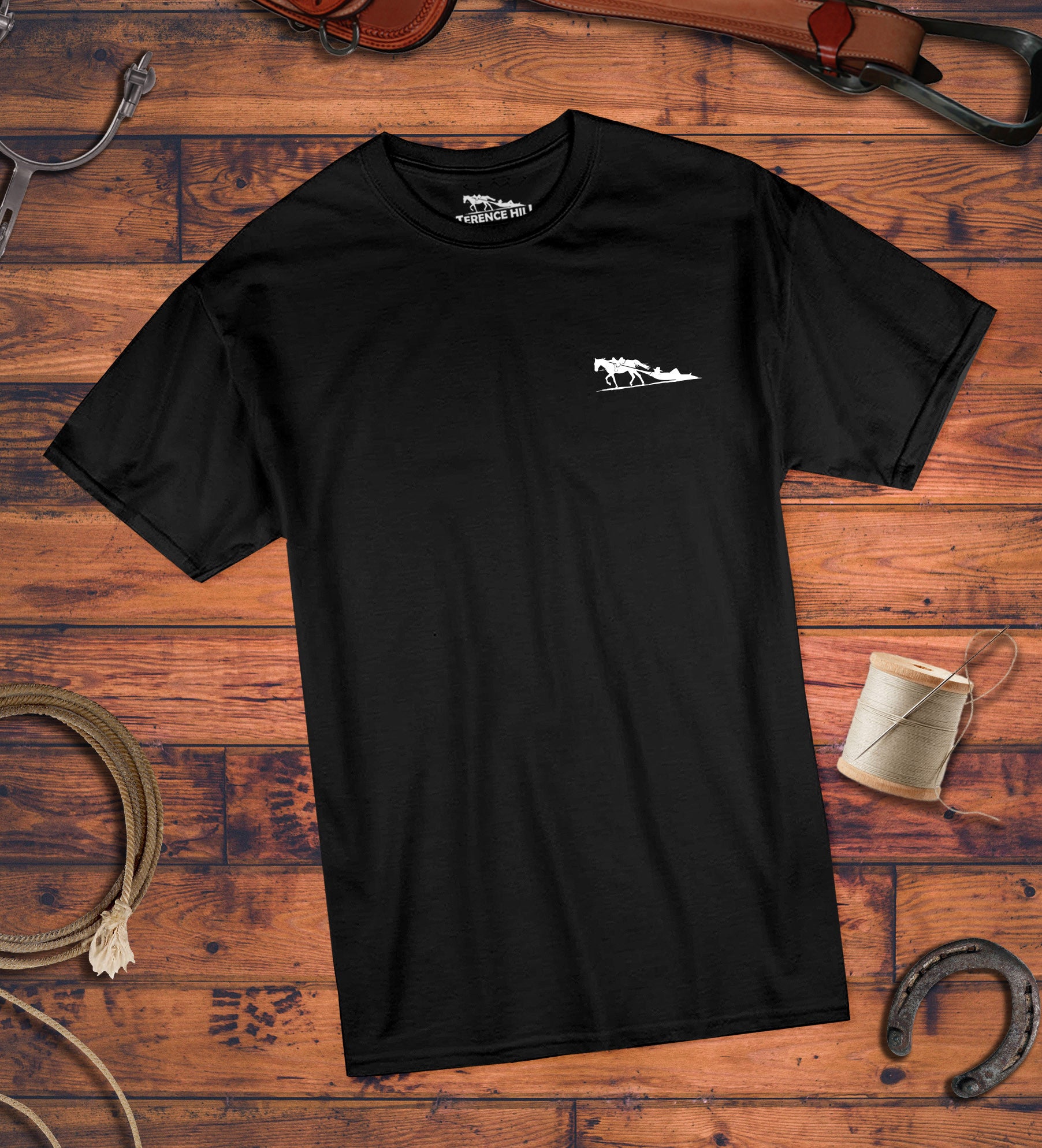 Terence Hill Logo ricamato (nero)