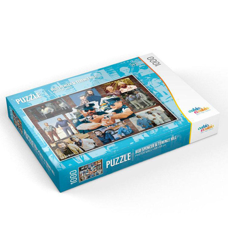 Bud Spencer & Terence Hill Jigsaw Puzzle Photo Wall (1000 pieces)