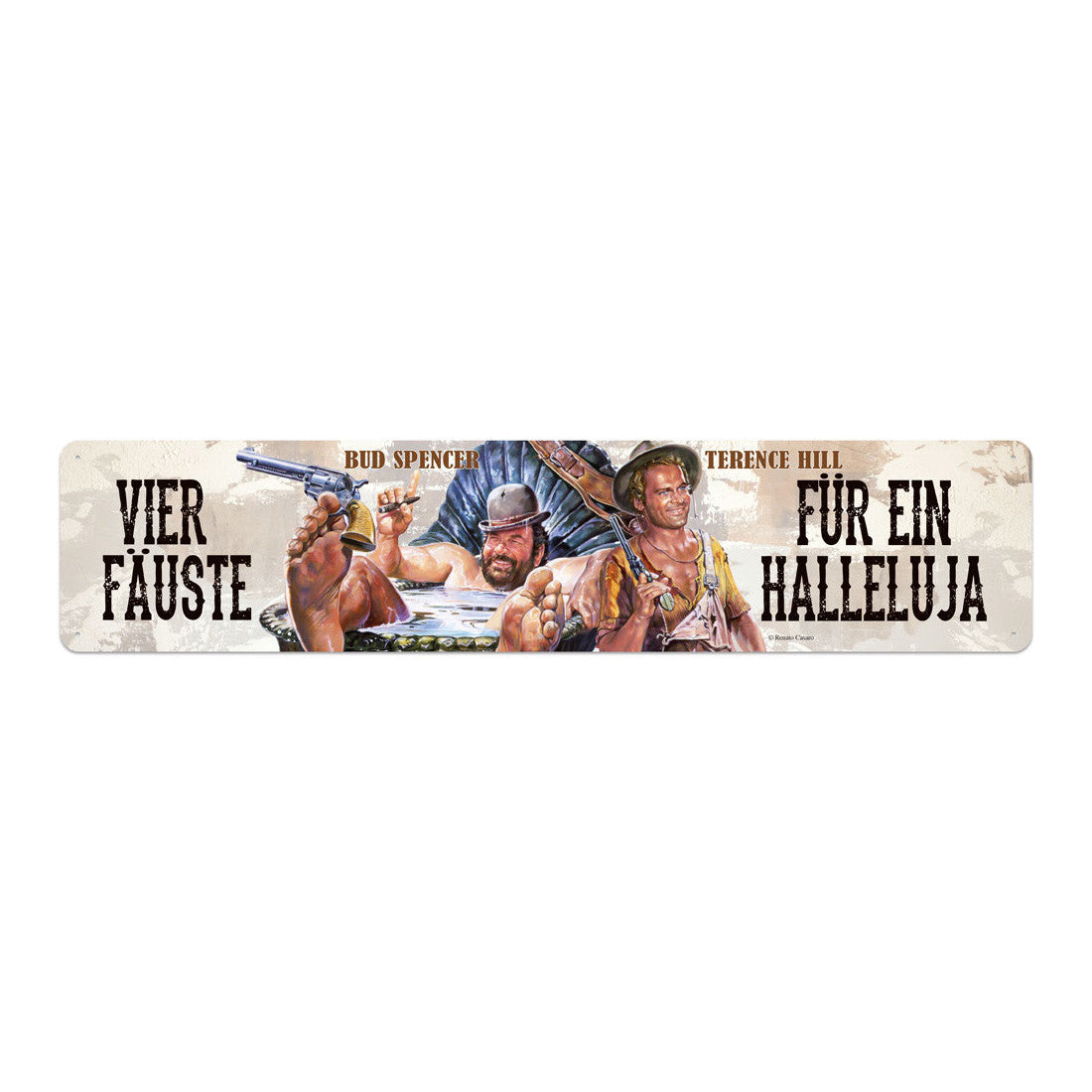 Terence Hill & Bud Spencer Tasse – 330ml, Keramik, Spülmaschinen- & Mikrowellengeeignet, Offizielles Lizenzprodukt