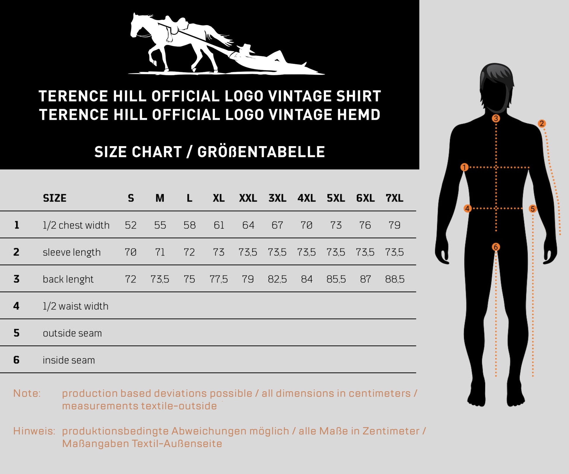 Camicia Vintage - Logo (ricamata) (camel) - Terence Hill