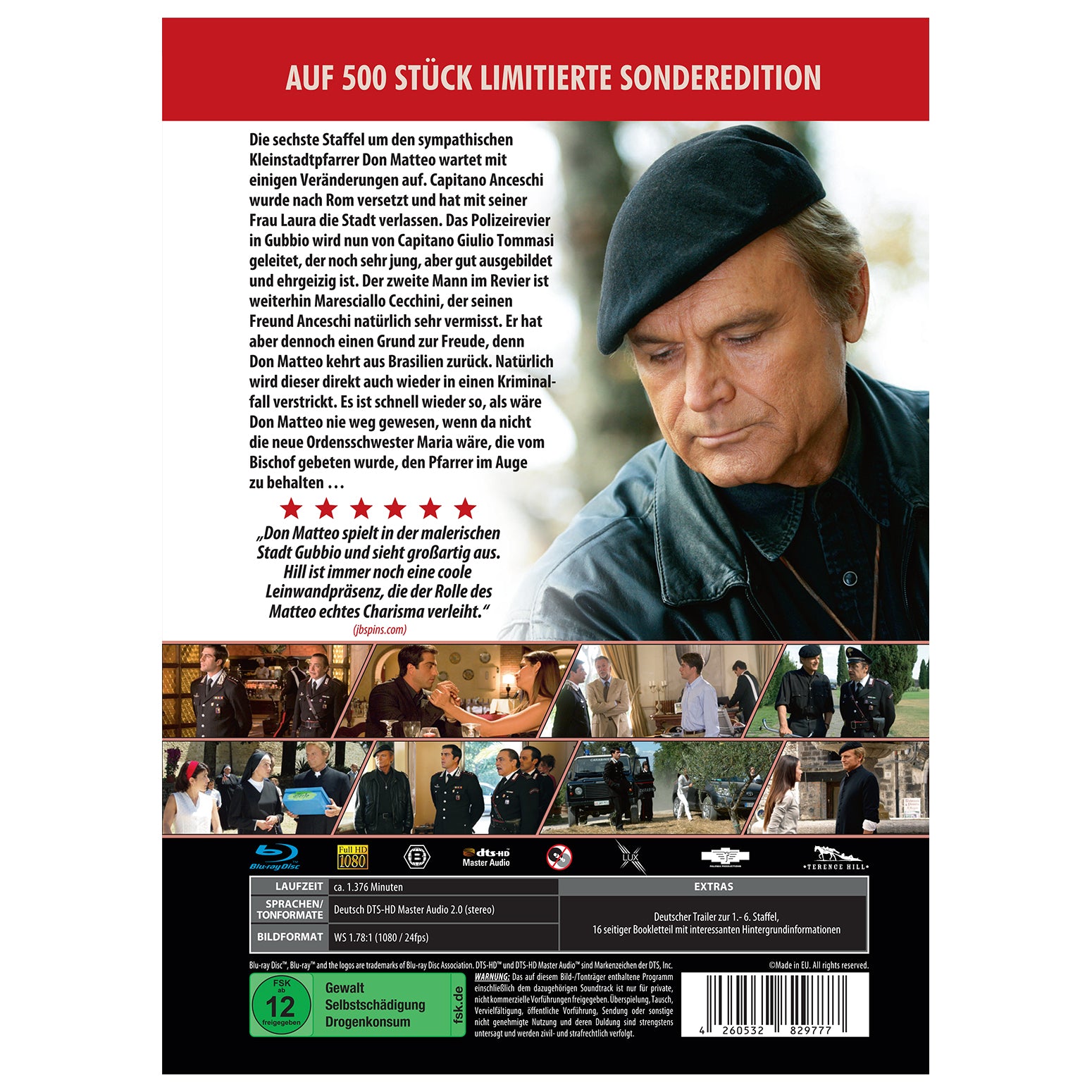 Don Matteo Staffel 6 auf Blu-ray (Limitierte Sonderedition mit Autogrammkarte) im Mediabook