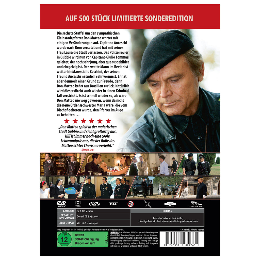Don Matteo Staffel 6 auf DVD (Limitierte Sonderedition) im Mediabook