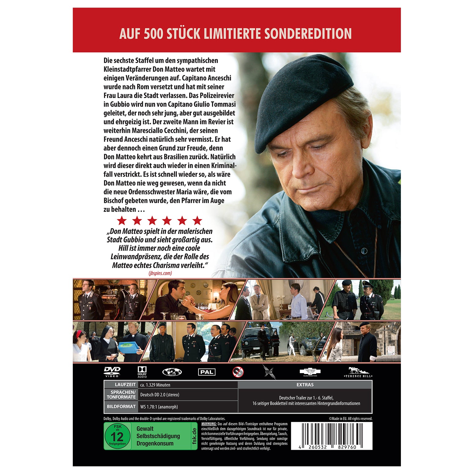 Don Matteo Staffel 6 auf DVD (Limitierte Sonderedition mit Autogrammkarte) im Mediabook