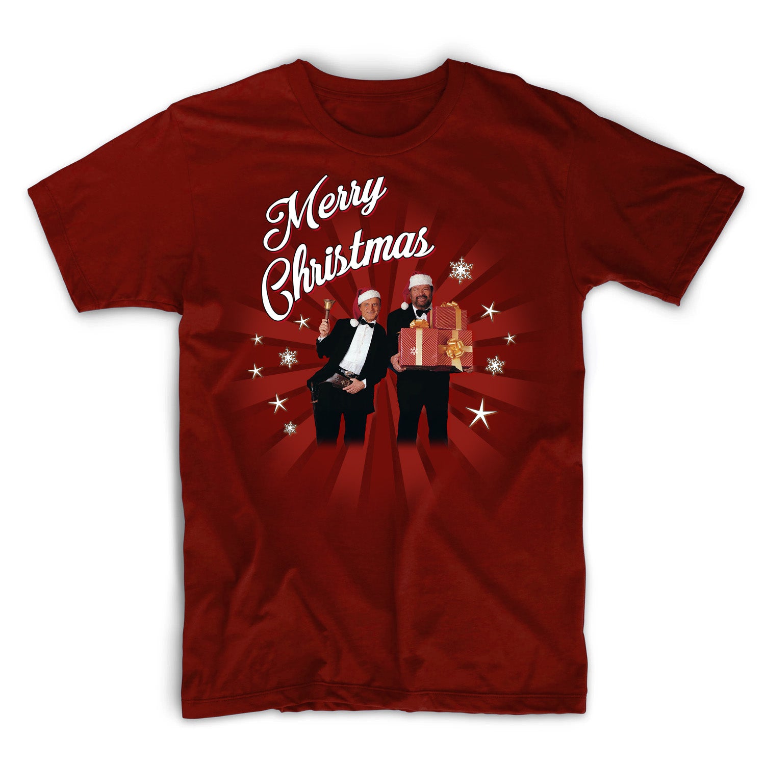 Terence Hill & Bud Spencer Merry Christmas - T-Shirt