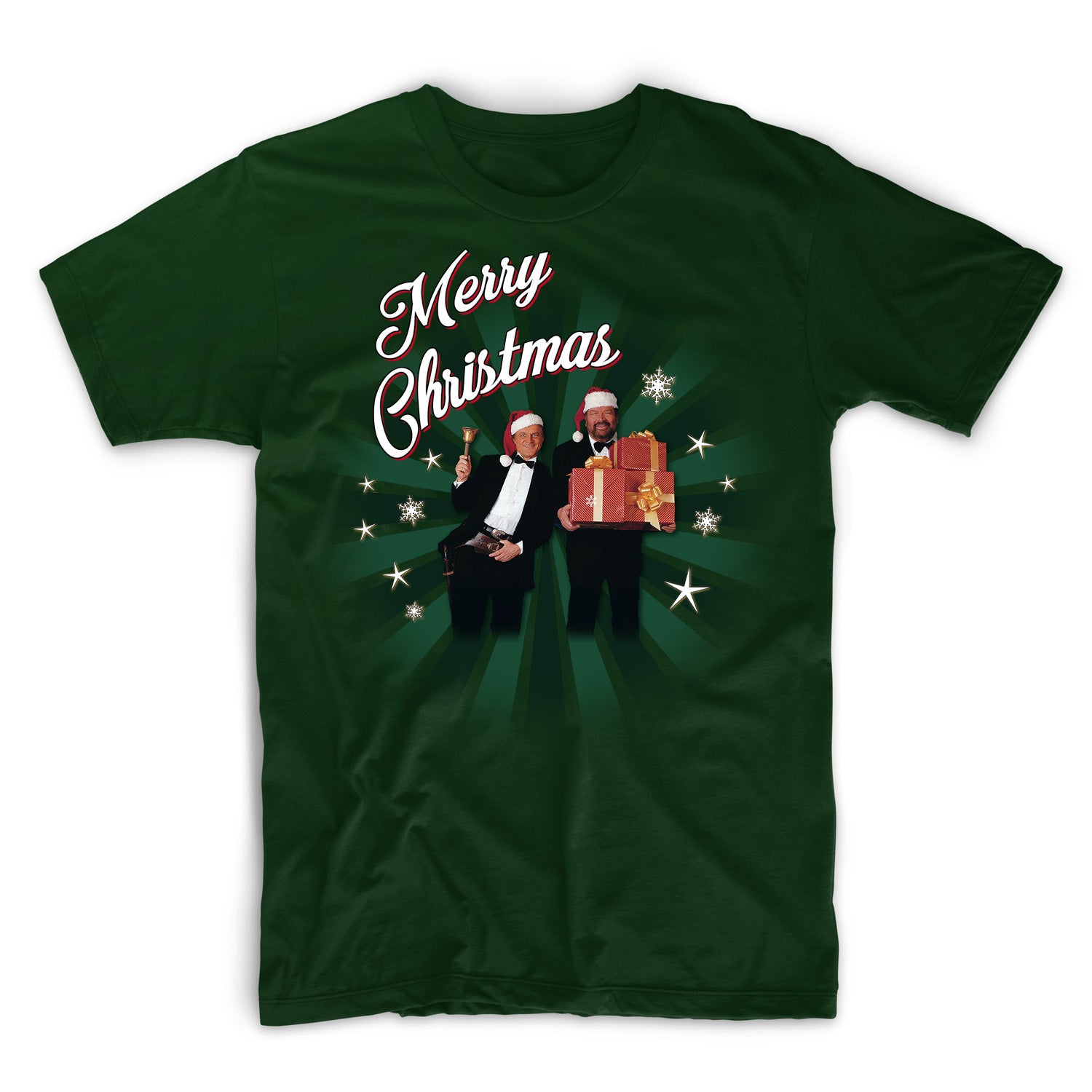 Terence Hill & Bud Spencer Merry Christmas - T-Shirt